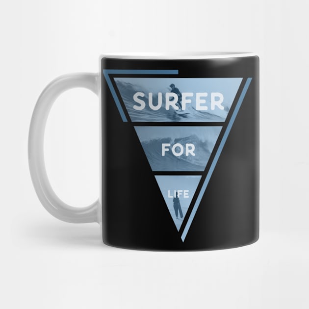 Surfer for life by oberkorngraphic